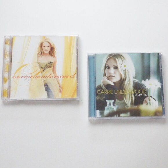 Other - Carrie Underwood Bundle of 2 CDs Carnival Ride & Play On Like New Condition